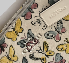 Load image into Gallery viewer, Coach Gallery Tote Butterfly White Signature Canvas CAR36 Shoulder Bag