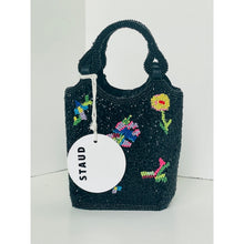 Load image into Gallery viewer, STAUD Zoe First Bloom Night Beaded Crossbody Bag