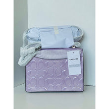 Load image into Gallery viewer, Coach Mini Klare Crossbody Bag CDB11 Signature Leather Light Violet