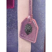 Load image into Gallery viewer, Kurt Geiger Southbank Small Tote Crossbody Lilac Glitter Vinyl Eagle