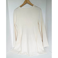Load image into Gallery viewer, Free People Bali Old Flame Ivory Sweater Dress