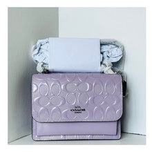 Load image into Gallery viewer, Coach Mini Klare Crossbody Bag CDB11 Signature Leather Light Violet