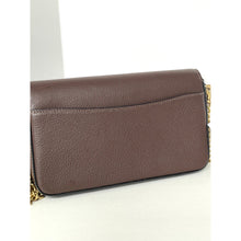 Load image into Gallery viewer, Coach Mila Crossbody Bag Maple Leather CAO01 Signature Canvas w Zip Pouch**