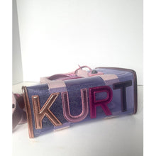 Load image into Gallery viewer, Kurt Geiger Southbank Small Tote Crossbody Lilac Glitter Vinyl Eagle