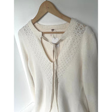 Load image into Gallery viewer, Free People Bali Old Flame Ivory Sweater Dress