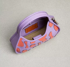 CoachErgoBagLavaAppliqueCoachtopiaShoulderBag90sLeatherCT274Purple_2