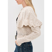 Load image into Gallery viewer, Free People Bali Cape May Beige Marled Sweater