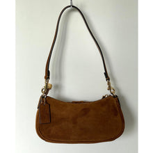 Load image into Gallery viewer, Coach Ashton Mini Shoulder Bag CFA50 Brown Suede Leather Crossbody