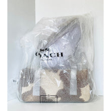 Load image into Gallery viewer, Coach Asher Shoulder Bag CDW46 Haircalf Cow Print Brown Leather Gold Tone