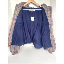 Load image into Gallery viewer, Free People Party Of One Plaid Hooded Puffer Jacket