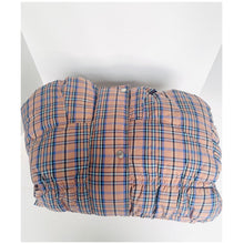 Load image into Gallery viewer, Free People Party Of One Plaid Hooded Puffer Jacket L