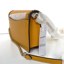 Load image into Gallery viewer, Coach Tabby Chain Clutch CJ863 Buttercup Braided Leather Crossbody Bag
