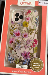 iPhone 12 MINI Case Sonix Floral Clear Bumper Prairie Slim Anti Scratch