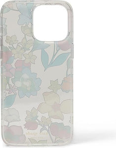 Kate Spade iPhone 14 PRO Case Flower Bed Clear Protective Hard Shell