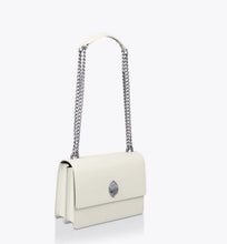 Load image into Gallery viewer, Kurt Geiger Shoreditch Crossbody Bag Bone Leather Eagle Head Chain Large