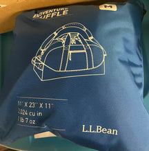 Load image into Gallery viewer, Blue L.L.Bean product packaging with branding and dimensions.