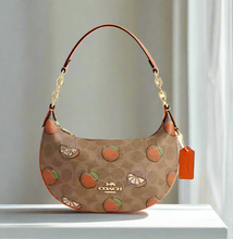 Load image into Gallery viewer, Coach Mini Payton Shoulder Bag Oranges Signature Canvas CBA78 Leather ORGPKG