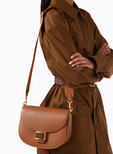 Load image into Gallery viewer, Kate Spade Katy Convertible Saddle Bag Crossbody Brown All Spice Shoulder