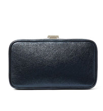 Load image into Gallery viewer, Kate Spade Clutch Crossbody Blue Metallic Leather Tonight Shoulder Bag