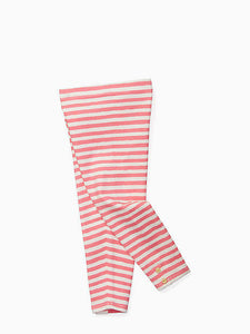 Kate Spade Baby Hello Darling Peplum Pink Cotton Top and Leggings Set - 12M - Luxe Fashion Finds