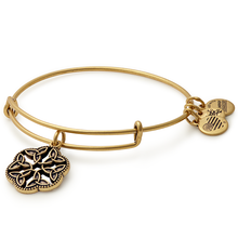 Load image into Gallery viewer, Alex &amp; Ani Endless Knot &quot;Destiny&quot; Adjustable Charm Bangle Bracelet, Gold - Luxe Fashion Finds