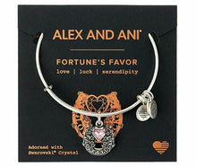 Load image into Gallery viewer, Alex &amp; Ani Fortune&#39;s Favor Serendipity Swarovski Crystal Expandable Charm Bangle - Luxe Fashion Finds