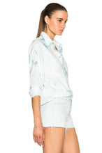 Load image into Gallery viewer, MOTHER Women&#39;s Double Foxy Cotton Distressed Grunge White Shirt - XS. - Luxe Fashion Finds