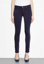 Load image into Gallery viewer, MiH Jeans Bonn Super Skinny Mid Rise Sateen-Finish Jeans -Neo Dark Navy 24 - Luxe Fashion Finds