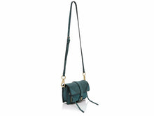 Load image into Gallery viewer, She + Lo Silver Lining Leather Moto Crossbody Shoulder Small Camera Bag - Luxe Fashion Finds