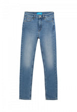 Load image into Gallery viewer, Mih Jeans Bridge High Rise Stonewash Skinny Ankle Crop Blue Jeans, Chip - 24 - Luxe Fashion Finds