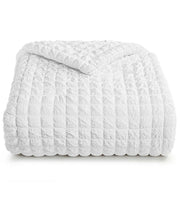 Load image into Gallery viewer, Martha Stewart Whim Collection Seersucker 2-PC White Cotton Comforter Twin Set - Luxe Fashion Finds