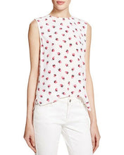 Load image into Gallery viewer, Equipment Lyle Sleeveless White Berry Print 100% Silk Tank Top Blouse – XS - Luxe Fashion Finds