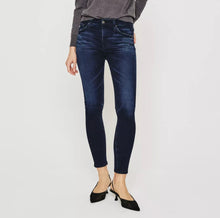 Load image into Gallery viewer, Ag Jeans Womens 31 Blue Skinny Farrah High Rise Ankle Crop, Dark Wash 3YINQ