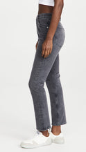 Load image into Gallery viewer, Citizens of Humanity Jeans Womens Gray Charlotte Crop High Rise Straight Leg Whisper