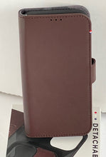 Load image into Gallery viewer, Decoded iPhone 13 PRO Brown Leather MagSafe Case Detachable Wallet
