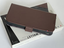 Load image into Gallery viewer, Decoded iPhone 13 PRO Brown Leather MagSafe Case Detachable Wallet