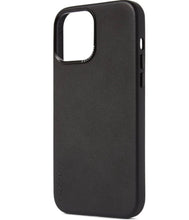 Load image into Gallery viewer, Decoded iPhone 13 PRO Case Black Leather MagSafe ECCO Bumper Protective