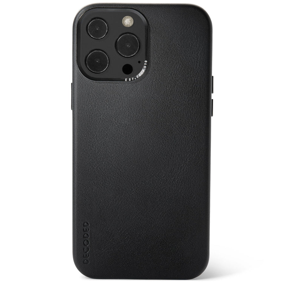 DECODED Leather Back Cover, Black