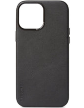 Load image into Gallery viewer, Decoded iPhone 13 PRO Case Black Leather MagSafe ECCO Bumper Protective