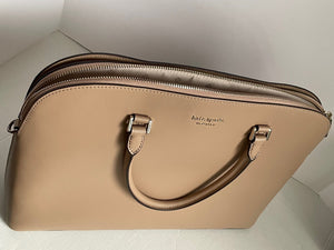 Kate Spade Large Tote Laptop Women’s Spencer Leather Work Brown Crossbody