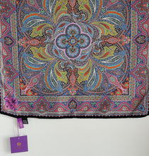 Load image into Gallery viewer, Liberty London Women’s Marlborough Silk Twill Paisley Print Square 17x17in Scarf
