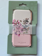 Load image into Gallery viewer, Ted Baker iPhone 13 PRO Case Pink Floral Mirror Folio Slim Protective 6.1 in