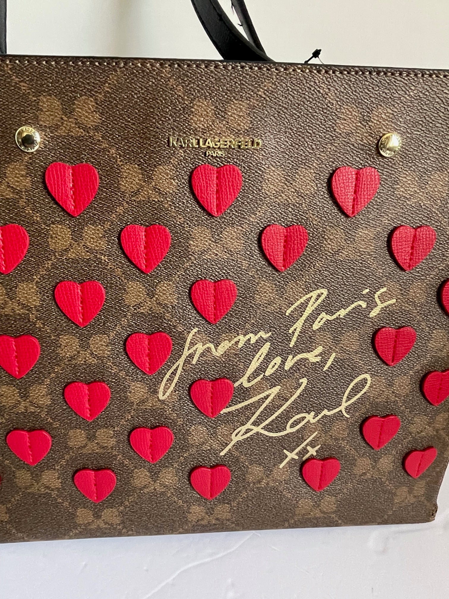 Karl Lagerfeld K/signature Fan Sm Crossbody - Bags - Boozt.com