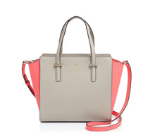Load image into Gallery viewer, Kate Spade Crossbody Small Satchel Womens Small Hayden Leather Beige Pink