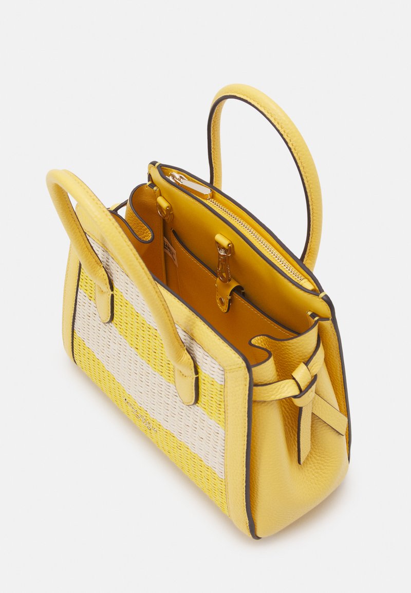 Yellow Color Block Shoulder Bag - Selling Fast at Pantaloons.com