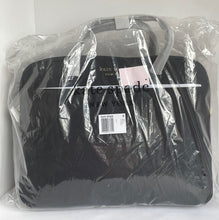 Load image into Gallery viewer, Kate Spade Womens Sam Large Nylon 15in laptop Black Commuter Shoulder Bag