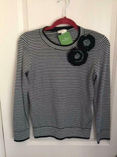 Load image into Gallery viewer, Kate Spade New York Rosette Stripe Sweater for women