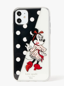 Kate Spade X Disney iPhone 11 PRO Case Minnie Mouse Polka Dot Hardshell