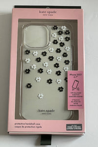 Kate spade 13 Pro Max Protective Case Shock Resistant Bumper Scattered Flowers 6.7