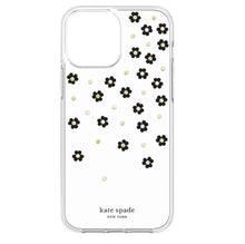 Load image into Gallery viewer, Kate spade 13 Pro Max Case Protective Shock Resistant Bumper Scattered Flowers 6.7&quot;